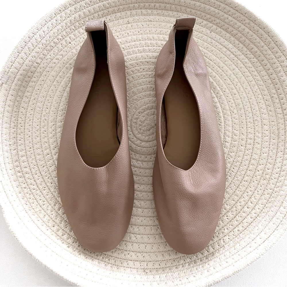 Everlane Women's Taupe Leather Loafers
